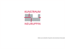 Tablet Screenshot of kunstraum-neuruppin.de